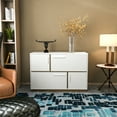 thumbnail image 2 of MARES SIDEBOARD WHITE WALNUT, 2 of 6