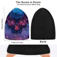 thumbnail image 6 of joogoo Butterfly on Skull Eye Beanie Hats Men Women Cuffed Skull Cap Winter Warm Knit Thick Beanies, 6 of 7