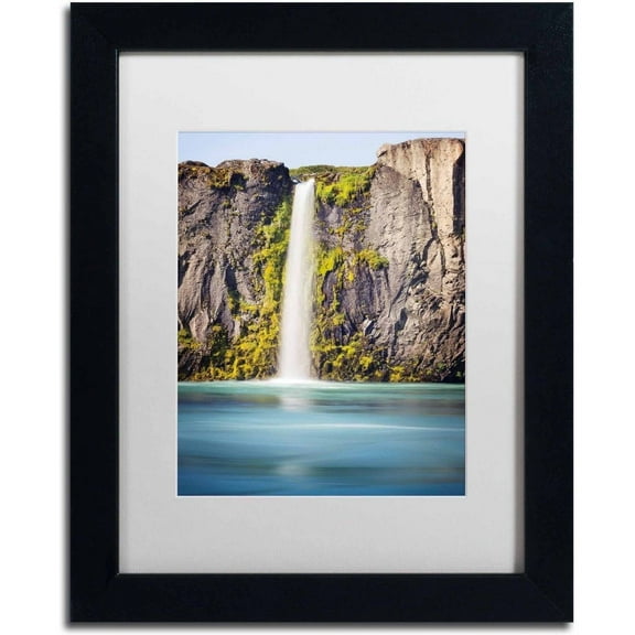 Trademark Fine Art 'Odessa' Canvas Art by Philippe Sainte-Laudy, White Matte, Black Frame