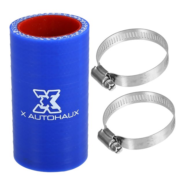 1.26" ID 2.99" Longitud Recto Silicona Rojouctor Manguera Azul para Coche