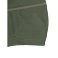thumbnail image 4 of Women Full Zip Stand Collar Windproof Athletic Vest Sleeveless Running Golf Jacket with Storage Pocket Olive Green M, 4 of 5