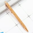 thumbnail image 2 of Binwennn Gold Powder Ballpoint Pen Pen Work Teacher Student Stationery Ballpoint Pen Color Pen 1ML Stationery Cards And Envelopes Set 100 Stationery Organizer for Desk Craft Table Foldable Crafts for, 2 of 8