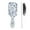 White-2, variant on Hair Brush Black Gold Baroque Cushion Base Hair Brushes Touch Paddle Rectangle Hairbrush