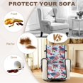 thumbnail image 7 of SCRAWLGOD 250th Anniversary Recliner Chair Slipcover American Flag Hibiscus Print Washable Non Slip Recliner Chair Cover with Pocket Anti Scratch Anti Dust Reclining Cover, 7 of 7