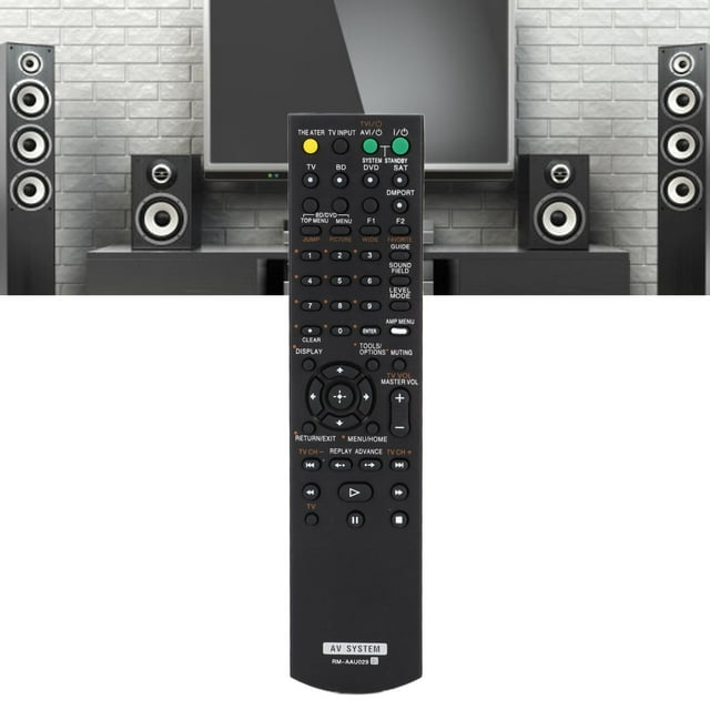 Remote RMAAU029 Remote Control for Soundbar Replacement Remote Control for HTCT100 SSMCT100