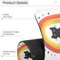 thumbnail image 4 of Yayeee Faucet Mat for Kitchen Sink 14.7" Diatomite Long Splash Guard Pad, Black Cat Rainbow, 4 of 7