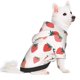 thumbnail image 2 of Fotbe Hand Drawn Strawberry Sudadera con Estampado para Perros Pequeños – Suéter con Capucha para Mascotas, Tela Suave de Forro Polar con Bolsillo-XX-Large, 2 of 7