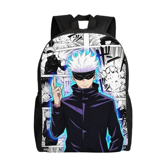 Ju-jutsu Gojo Kai-sen Backpacks Travel Laptop Backpack Lightweight Bookbags Casual Daypack