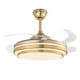 thumbnail image 2 of Ventilador de Techo LED Luxica Lighting Genova Dorado, 2 of 7