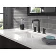 thumbnail image 6 of Delta Faucet Nicoli Widespread Bathroom Faucet 3 Hole, Matte Black Bathroom Faucet, Bathroom Sink Faucet, Drain Assembly, Matte Black, 6 of 8