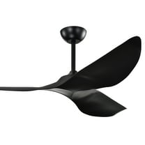 Duncan 52 in. Indoor Matte Black Finish Ceiling Fan with Light Kit