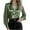 *Green, variant on ClodeEU Satin Silk Button Down Shirts for Women,Long Sleeve Business Casual Tops Blue,Womens Plus XXL