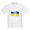 White, variant on CafePress - I Stand With Ukraine Flag Emblem Map Patri T Shirt - Light T-Shirt Kids XS-XL