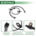 thumbnail image 4 of Sensor de Velocidad de Rueda ABS Unique Bargains Sensor ABS Sistema de Frenado Antibloqueo No.52128695AF para Jeep Liberty 2002-2007 1 Pc Frontal Izquierdo, 4 of 7