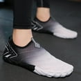 thumbnail image 4 of Aqua Shoes Breathable Diving Sneaker Wading Shoes for Lake (Dark Grey 46), 4 of 9