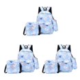 thumbnail image 4 of Sonducket unisex cómoda y duradera para la escuela Mochilas escolares espaciosas y de moda Gato blanco Type1 NO1, 4 of 6