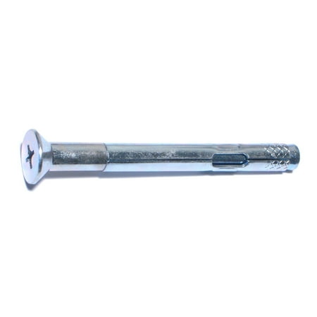 

3/8 -16 x 4 Zinc Red Slotted Flat Sleeve Anchors SLVANC-072 (25 pcs.)