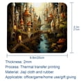 thumbnail image 5 of Bohemian Square 8.3x9.8 Inch Non-Slip Rubber Bottom Printed Desk Mat Gaming Mousepad Mouse Mat for Office and Gaming, 5 of 6