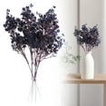 thumbnail image 2 of Artificial Bulk Fake Gypsophila Bouquets with Detachable Branches,Real Touch Silk Floral Arrangements for Table Centerpieces Wedding Home Farmhouse Party DIY Decor, 1Pc, Multicolor(Black,18.9x7.8"), 2 of 9
