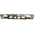 thumbnail image 5 of Bumper Compatible with CHEVROLET SILVERADO 1500 2014-2015 Chrome with Impact Bar Skid Plate with PAS and Fog Light Holes, 5 of 5
