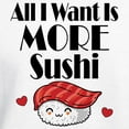 thumbnail image 3 of CafePress - All I Want Is More Sushi Sweatshirt - Pullover Hoodie, Hooded Sweatshirt, 3 of 4