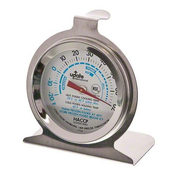 Update International THRE20 Liquid Refrigerator Thermometers Walmart