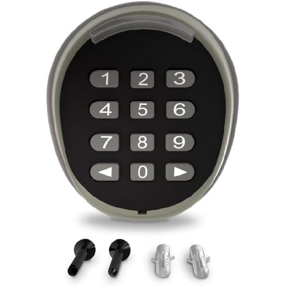 TMT KeyPad P2 Wireless Keypad, Keyless Entry Keypad with Digital Code Panel, Security Control for Automatic Swing Gate Opener, Remote Operator Accessory for Outdoor Use