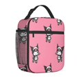 thumbnail image 2 of Linda bolsa de almuerzo reutilizable aislada lonchera portátil bolsa de almuerzo para el trabajo picnic al aire libre mujeres hombres, 2 of 3
