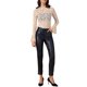 thumbnail image 2 of TOP Casual de Cuello Alto de Encaje Floral y Malla para Mujeres INSPIRE CHIC Talla XS Beige, 2 of 6