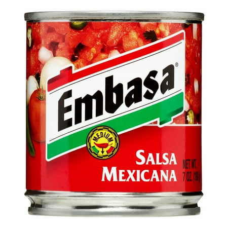 Embasa Salsa Mexicana, Medium, 7 oz