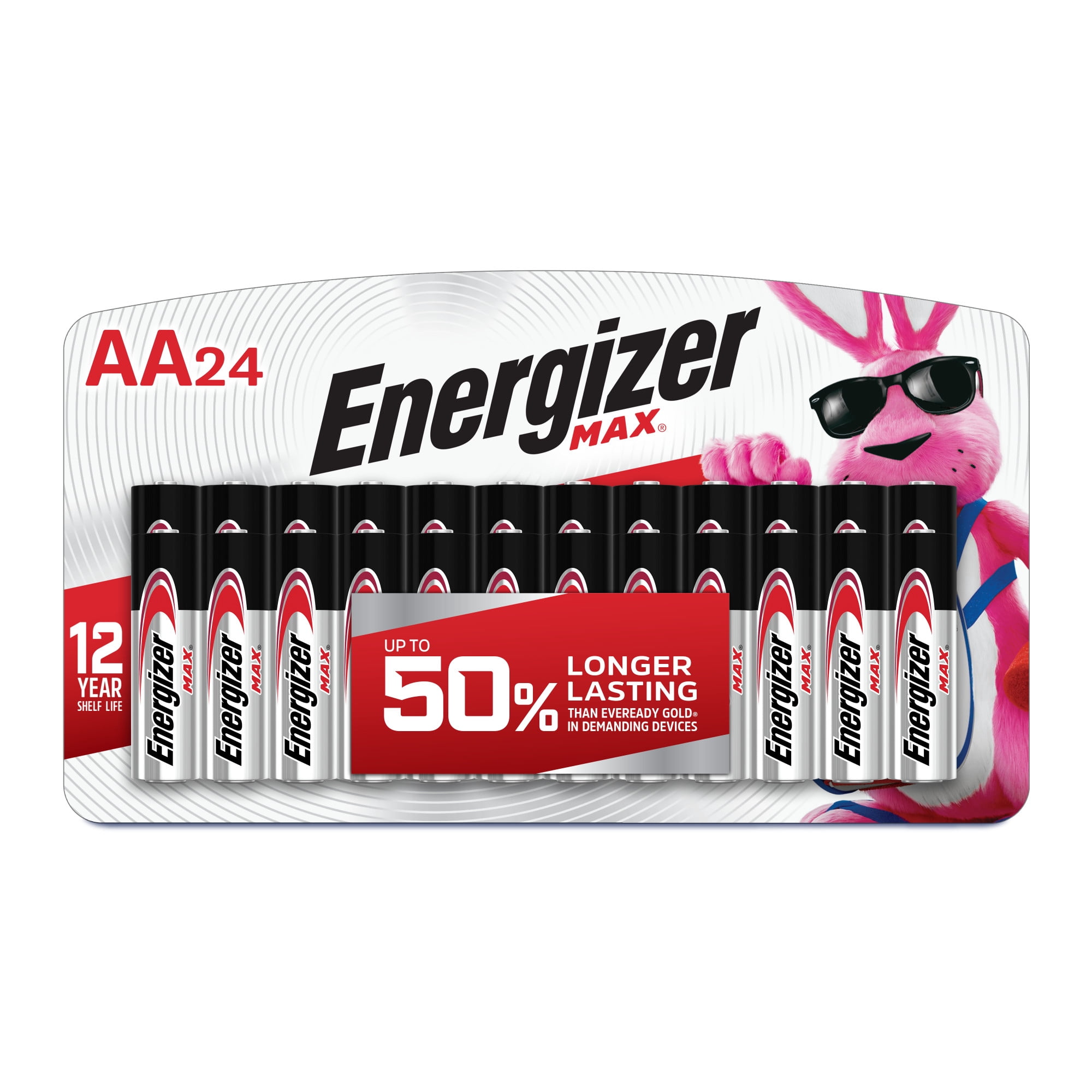Energizer MAX AA Batteries and AAA Batteries (48 Pack Total)