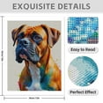 thumbnail image 3 of Diamond Art Kit for Adults, Colorful Boxer Dog Portrait Art Diamond Painting for Adults Beginners, DIY Diamond Art Painting Kits, 5D Diamond Painting Crafts for Home Decor 12x16 Frameless, 3 of 7