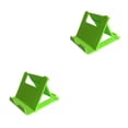 thumbnail image 2 of Injueey Estante de almacenamiento para teléfono, soporte de escritorio para tableta, soporte de plástico, empresa verde verde 1 Stück 2Conjunto, 2 of 6