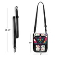 thumbnail image 6 of Secure Travel Neck Wallet Passport Holder Adjustable Strap For Men & Women 6*7.5in Two Sugar Skull, 6 of 6
