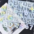 thumbnail image 2 of 267PCS Letter Numbers Resin Silicone Mold Set for Resin Epoxy Molds for Keychain Pendant Jewelry Crafts, 2 of 7