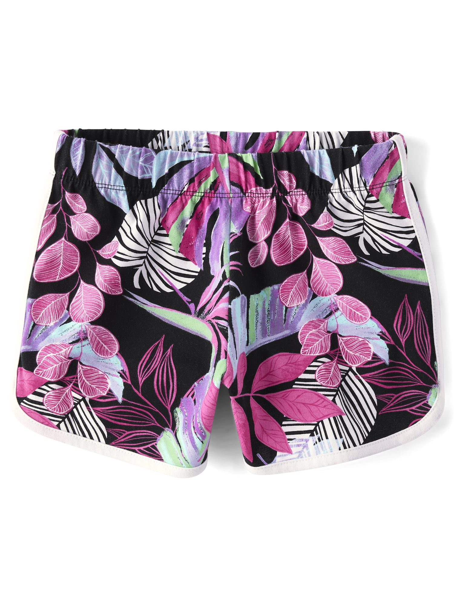 The Children's Place Girls Pull On Dolphin Shorts, 4-Pack, Sizes XS-XXL