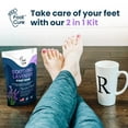 thumbnail image 5 of Foot Cure Lavender Foot Soak & Callus Remover Gel Kit - Remove Calluses with Epsom Salts, Callus Remover Gel for Dry Cracked Heels & Foot Odor, 5 of 9