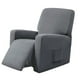 thumbnail image 4 of Sofá reclinable elástico Funda antideslizante Poliéster Silla Sofá Funda a gris, 4 of 9