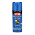 Krylon COLORmaxx Paint + Primer Spray Paint, Gloss, True Blue, 12 oz