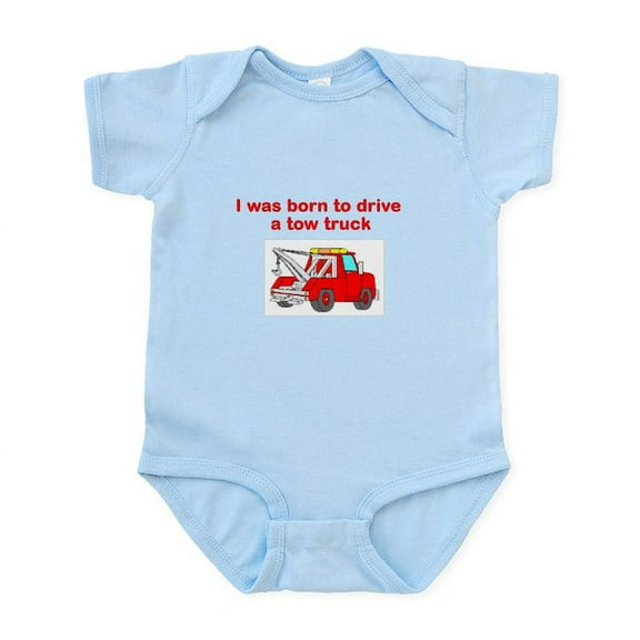 CafePress - Tow Truck Body Suit - Baby Light Bodysuit, Size Newborn - 24 Months