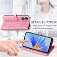 thumbnail image 5 of for Oppo A17 PU Leather Flip Wallet Case, Cute Cat Dog Cartoon Style with Card Slots Holder Phone Cover Case for Oppo A17 MG Rose Gold, 5 of 9