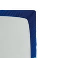 thumbnail image 2 of Ambesonne Music Fitted Sheet, Heart Earphones, Twin Size, Royal Blue and Grey, 2 of 2