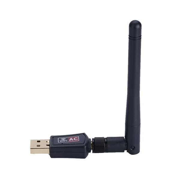 Ccdes WiFi USB Tarjeta de red ANGGREK Mini 600M doble banda 2.4G 5G adaptador USB