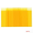 thumbnail image 2 of 100pcs Double Head Disposable Swab Fiber Buds Plastic Sticks Eyebrow Eyelash Make Up Tools, 2 of 7