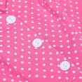 thumbnail image 7 of Women's 1950s Retro Polka Dot Vintage Dress Sleeveless Prom Swing Midi Belt Dresses Notched Lapel, Guest Dresses for Women(Pink,M), 7 of 7