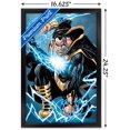 thumbnail image 3 of DC Comics - Black Adam - Lightning Wall Poster, 14.725" x 22.375", Framed, 3 of 6