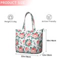 thumbnail image 4 of Pioneer Flower Floral Print Pattern Travel Tote Bags for Women Carry On,Large Weekender Bags for Women Travel,Multi Functional Duffle Bag for Work,Shopping,Sports, 4 of 5
