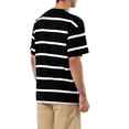 thumbnail image 3 of Lars Amadeus Men's T-Shirts Color Block Round Neck Short Sleeve Tops, 3 of 6