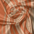 thumbnail image 5 of Ambesonne Burnt Orange Valance Pack of 2, Retro Themed Stripes, 54"X12", Burnt Orange Tan, 5 of 5