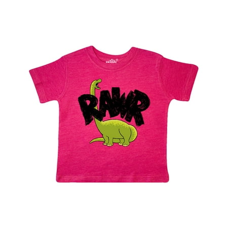 

Inktastic Lil Green Bronto Rawr!! Gift Toddler Boy or Toddler Girl T-Shirt